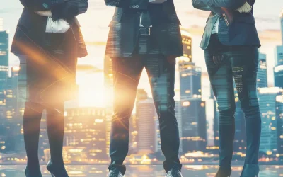 three-business-people-standing-front-city-skyline
